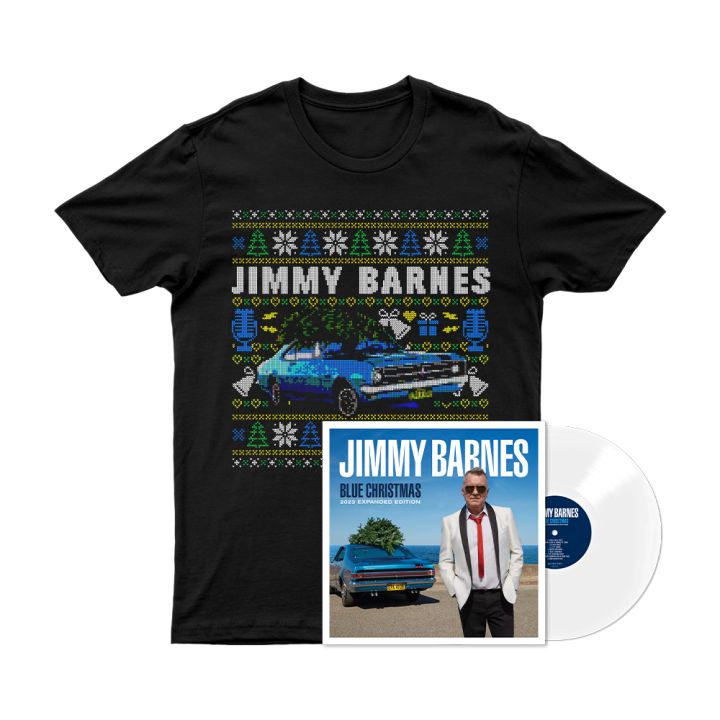 Blue Christmas Expanded Edition White Vinyl + Tshirt (SIGNED COPY)