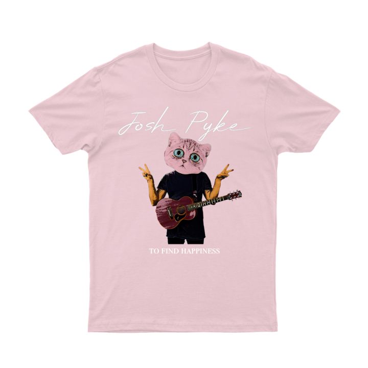 TO FIND HAPPINESS PINK TSHIRT