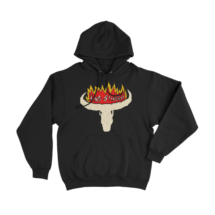 Cow Skull Black Hoodie