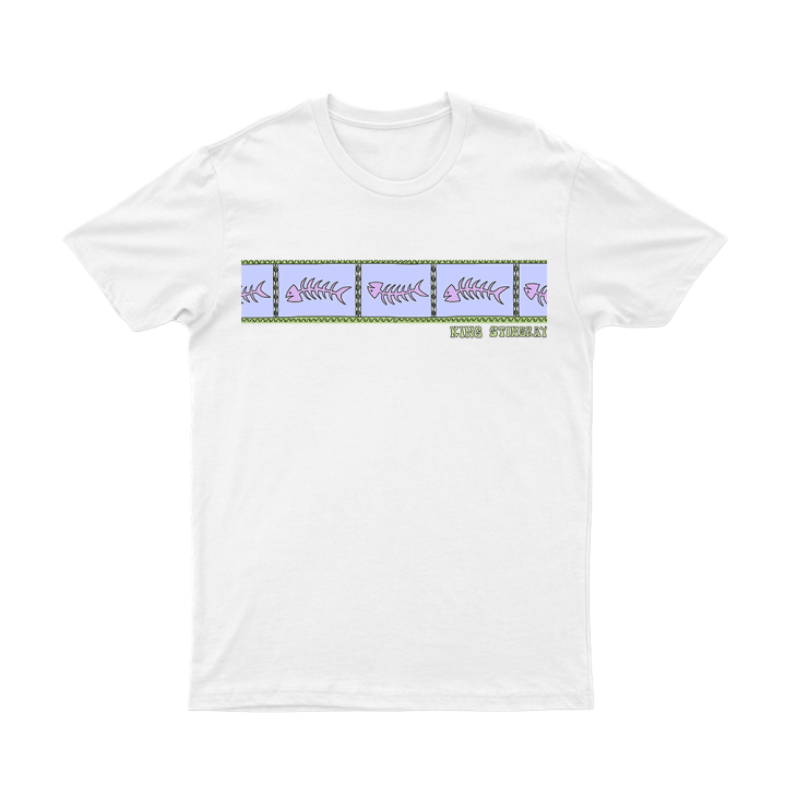 Fish Block White TShirt