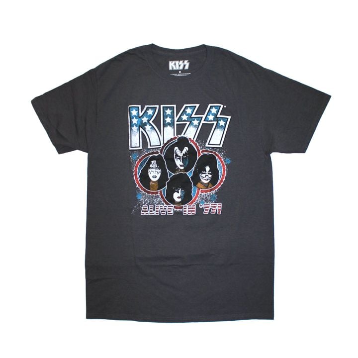 Alive in 77 Charcoal Tshirt