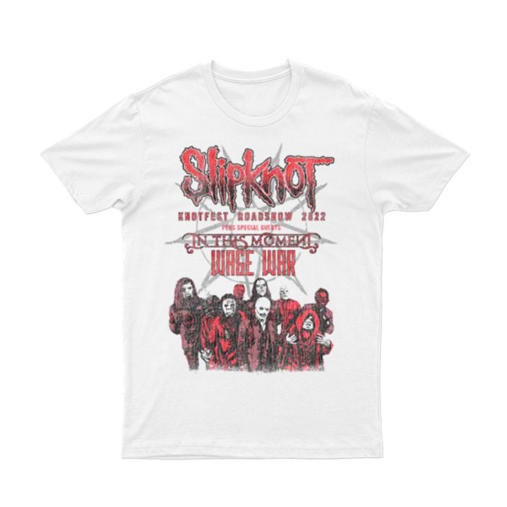 Knotfest Tour T-shirt in White