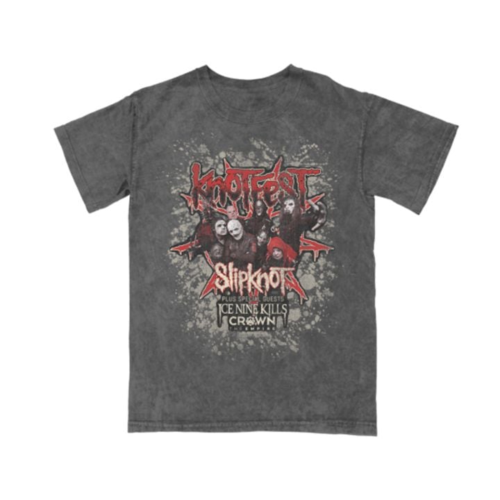 Knotfest Leg 3 ADMAT Tour Mineral Wash T-Shirt