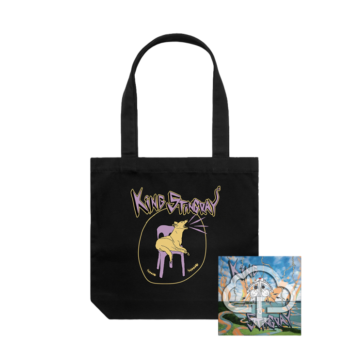 King Stingray Album Black Totebag + Digital Download