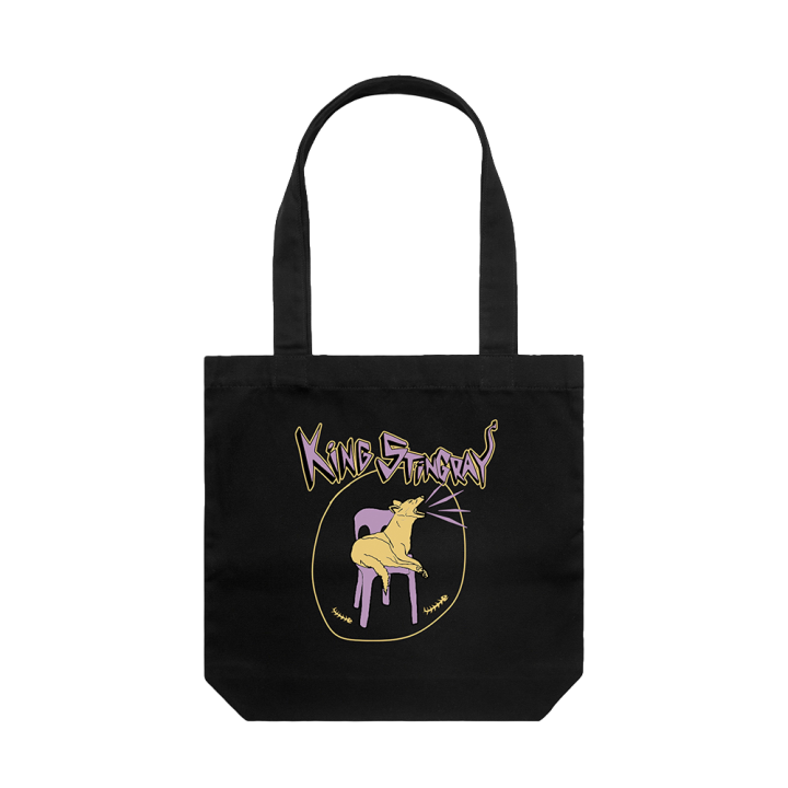 King Stingray Album Black Totebag