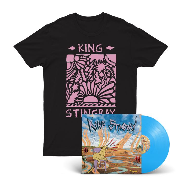 King Stingray Blue Vinyl + Tshirt