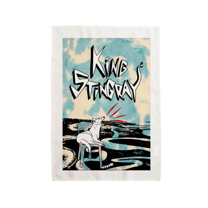 King Stingray Album Tea Towel