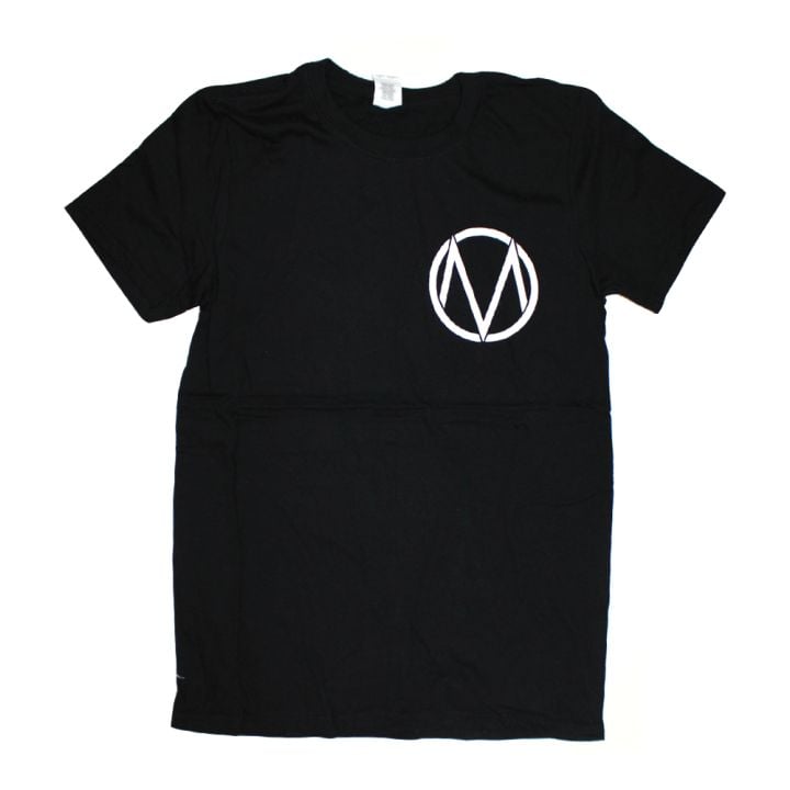 Pocket Logo/Letters Black Tshirt