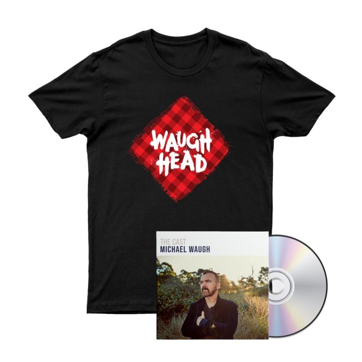 Bundle 1 - The Cast CD, Waugh Head Tshirt