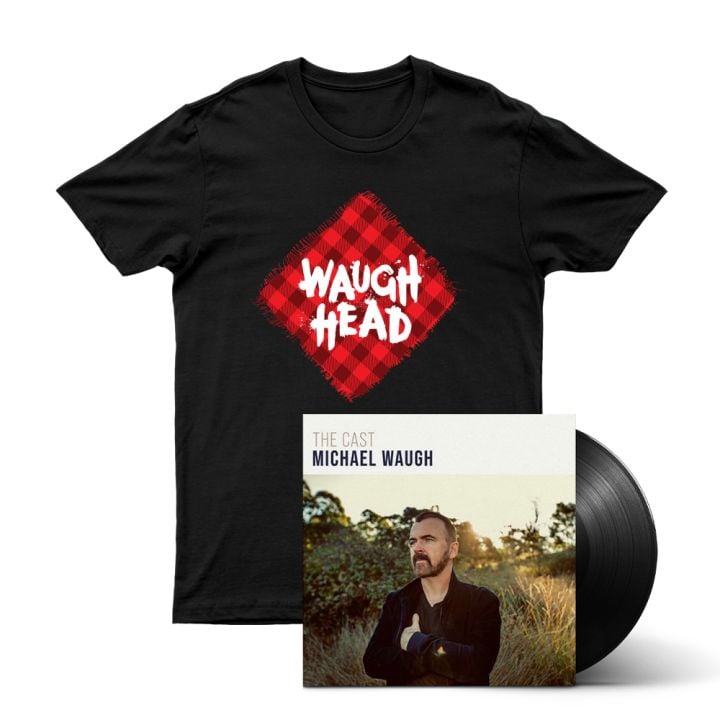 Bundle 4 - The Cast (LP) Vinyl, Waugh Head Tshirt