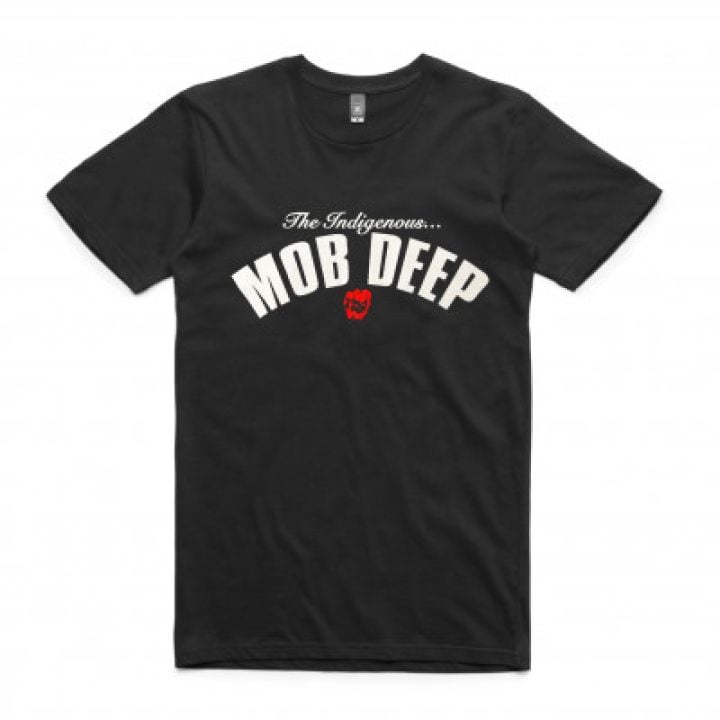 Bad Apples Music - Indigenous Mob Deep Black T-Shirt