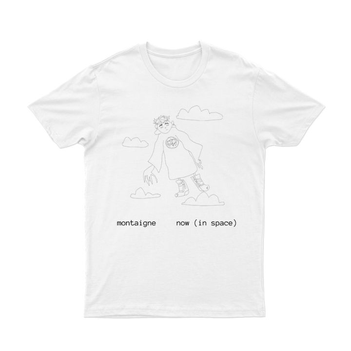 SPACE LADY - WHITE T SHIRT