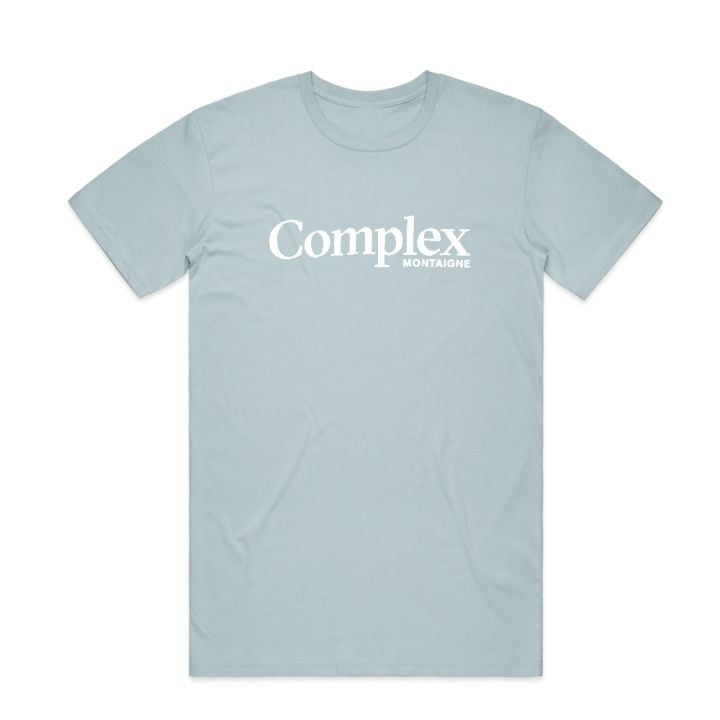 Complex Pale Blue Shirt