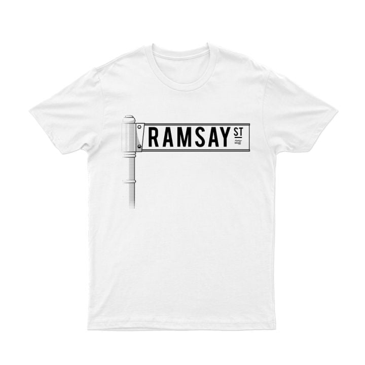 Ramsay St White Tshirt