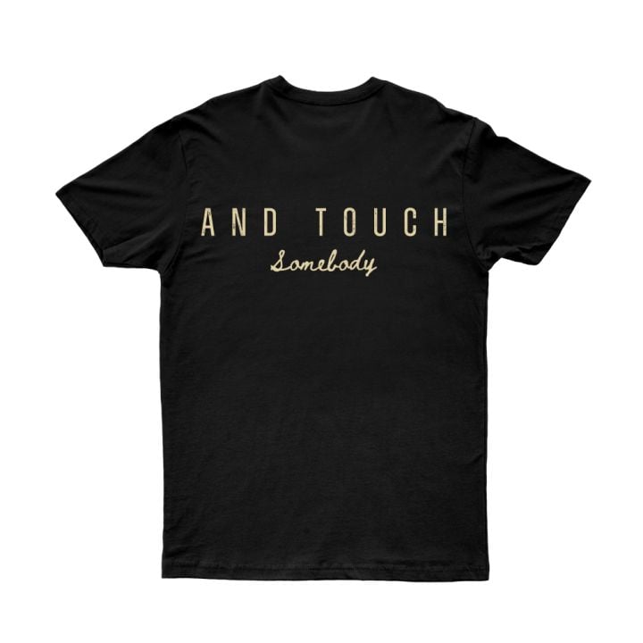 Reach Out Black Tshirt