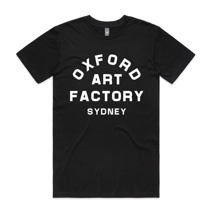 OAF Block Logo Black Tshirt