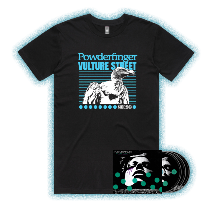 Vulture Street 20th Anniversary 3CD + Black Vulture Tshirt