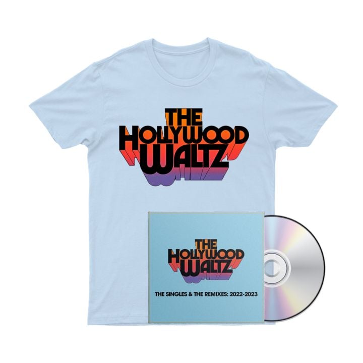The Hollywood Waltz: The Singles and Remixes 2022 - 2023 CD + Tshirt