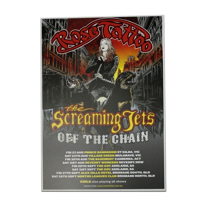Off The Chain Tour Poster (Jets/Tatts)