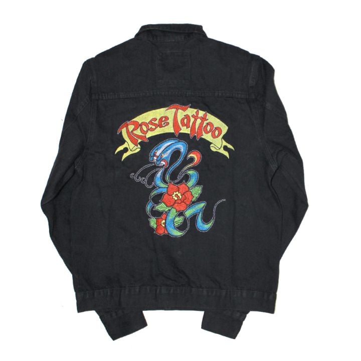 Rock N Roll Outlaw Black Denim Jacket (Limited Edition)