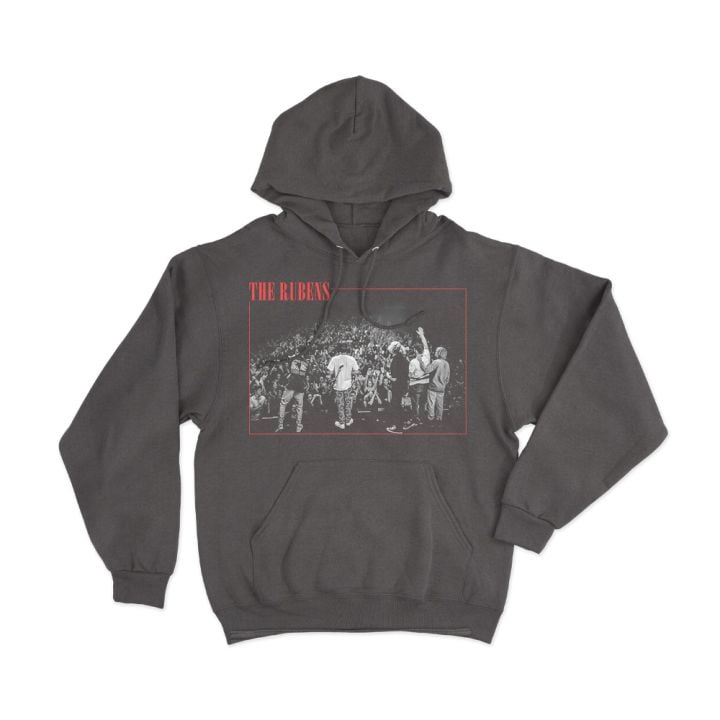 Waste A Day Tour Faded Black Hoody