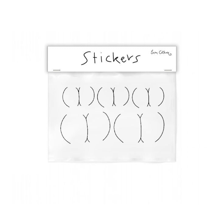 Ani-mates Bum Sticker Pack (A4)