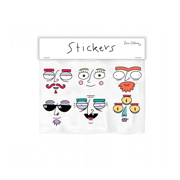 Ani-Mates Large Sticker Pack 2 (A4)