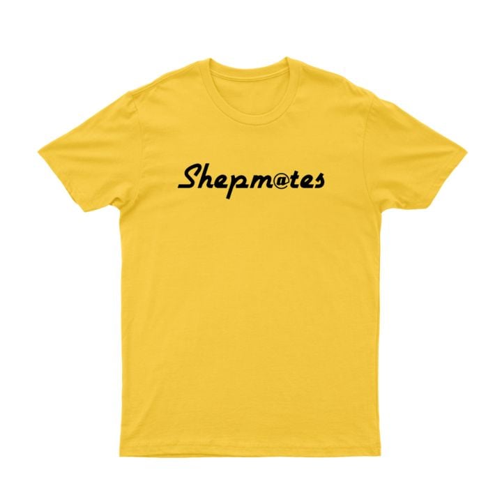 COMMENTARY CHAOS YELLOW TSHIRT