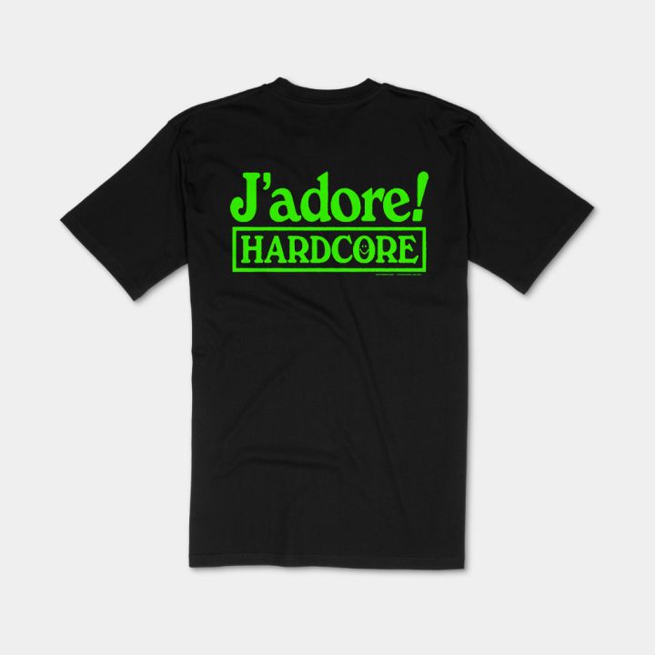 J’ADORE HARDCORE TEE (SLIME GREEN)