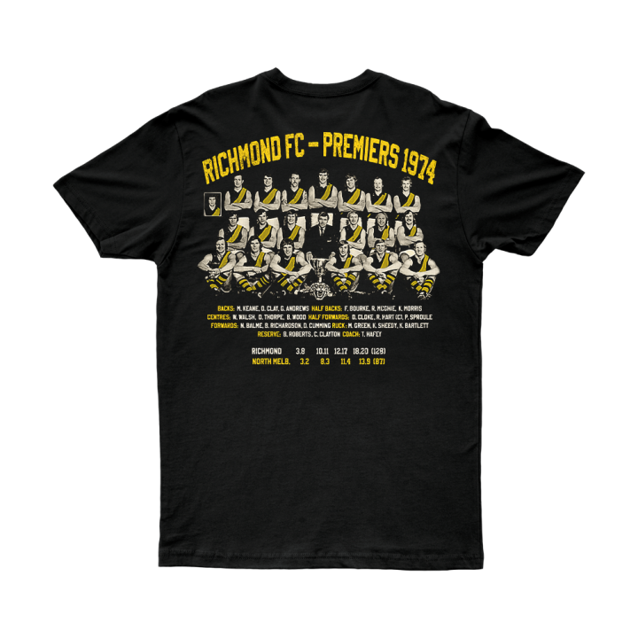 SPIRIT OF 74 BLACK TSHIRT