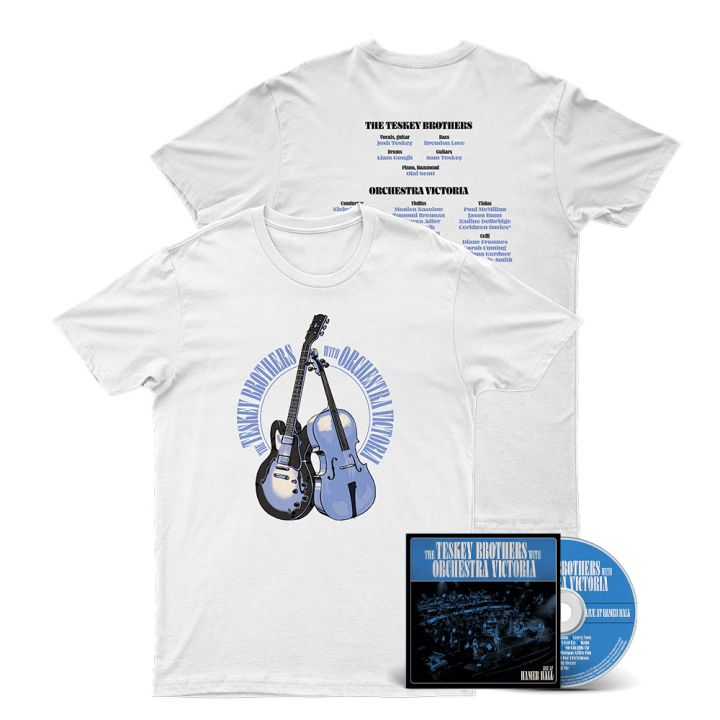 The Teskey Brothers with Orchestra Victoria - Live at Hamer Hall CD/Tshirt Bundle