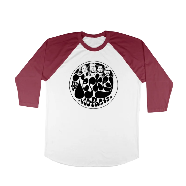 Drumskin Raglan Tee (Burgundy)