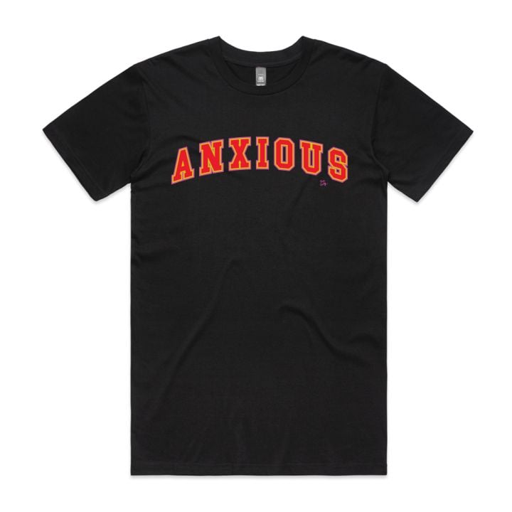 Anxious Black Tshirt