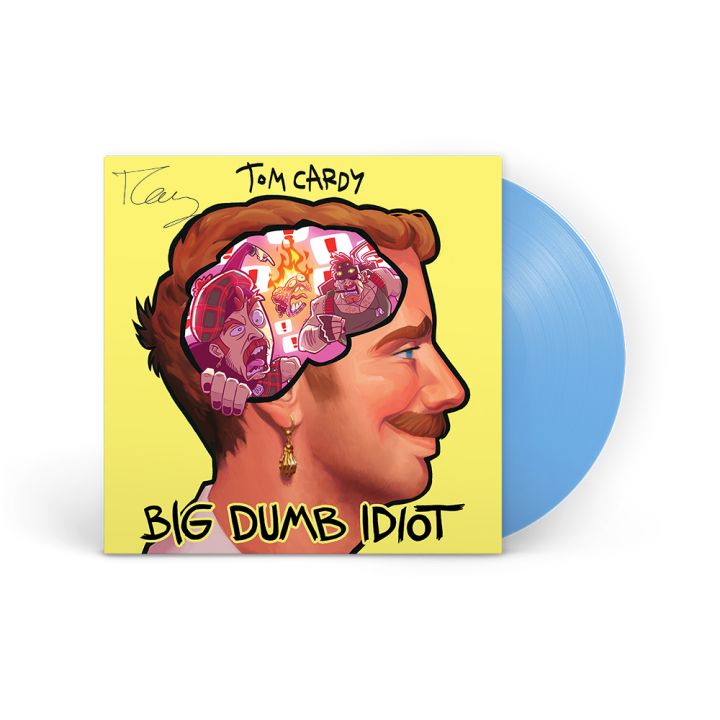 Big Dumb Idiot Exclusive Gatorade Blue Transparent Vinyl - SIGNED