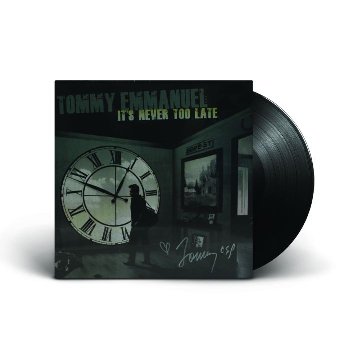 It&#039;s Never Too Late Vinyl (2015) Gatefold Sleeve Limited Signed