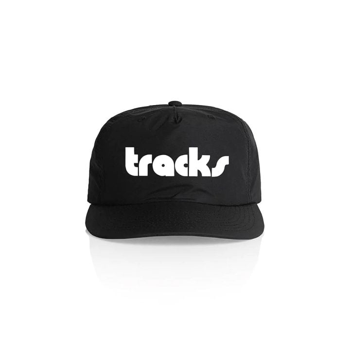 Tracks Black Surf Cap