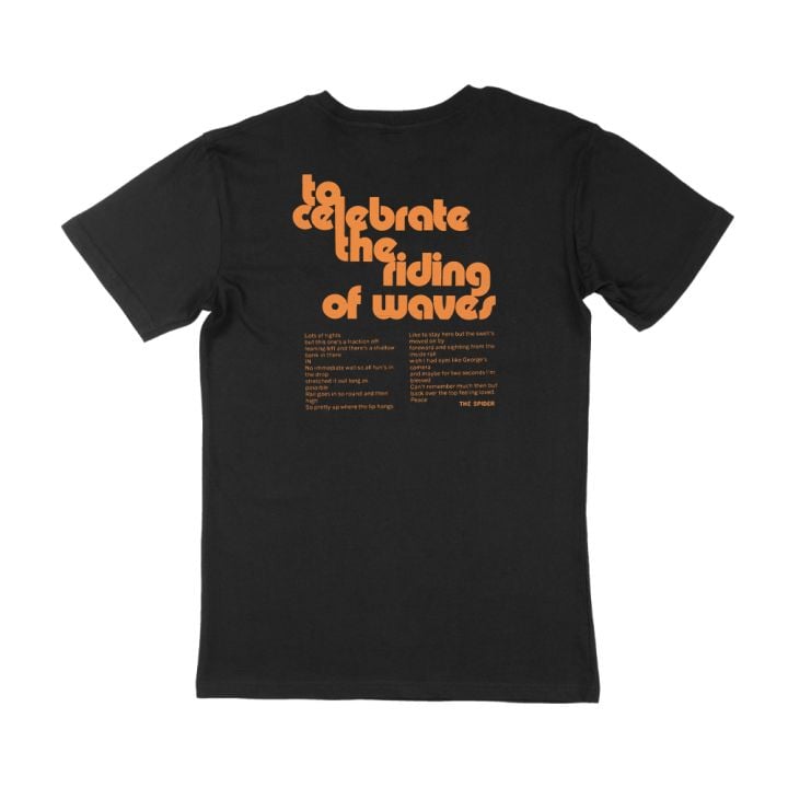 Celebrate Waves - September 1971 - Black Tshirt 