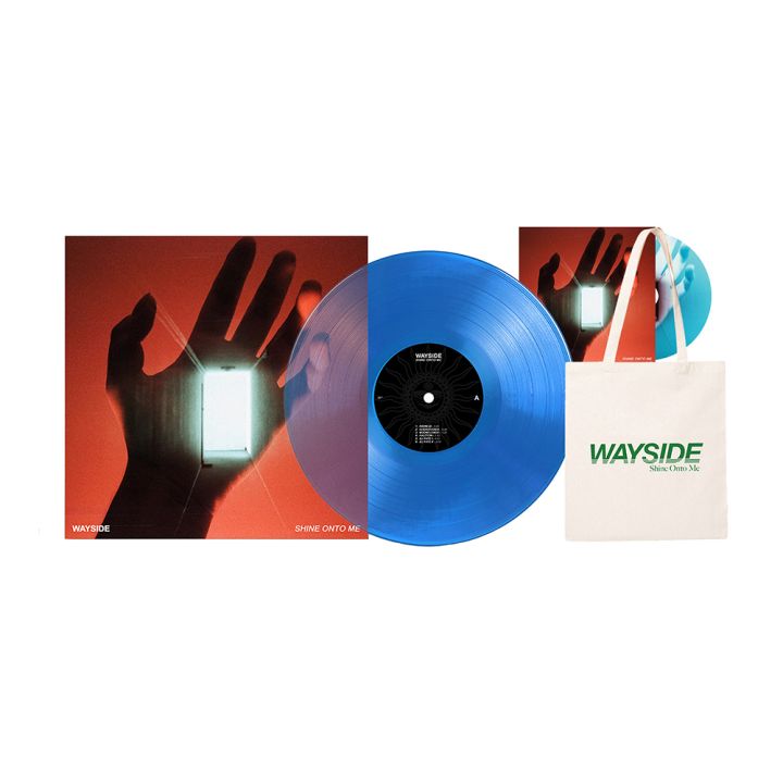 Shine Onto Me LP BLUE (LP) Vinyl / Tote / Free CD