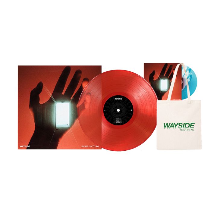 Shine Onto Me LP RED (LP) Vinyl / Tote / Free CD