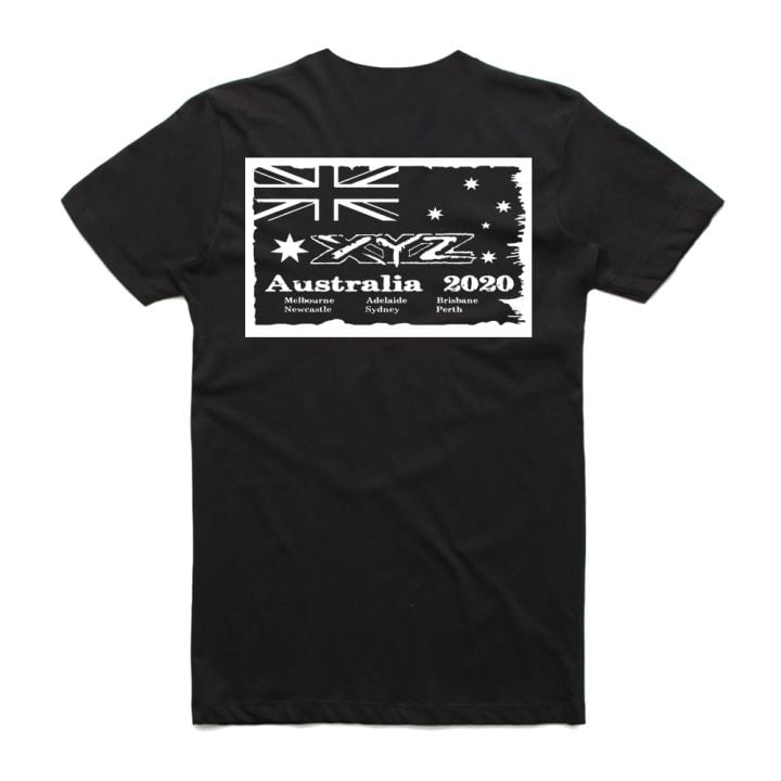 Logo Black Tshirt Australian Tour 2020