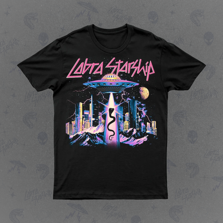 Australian Tour Black Tshirt