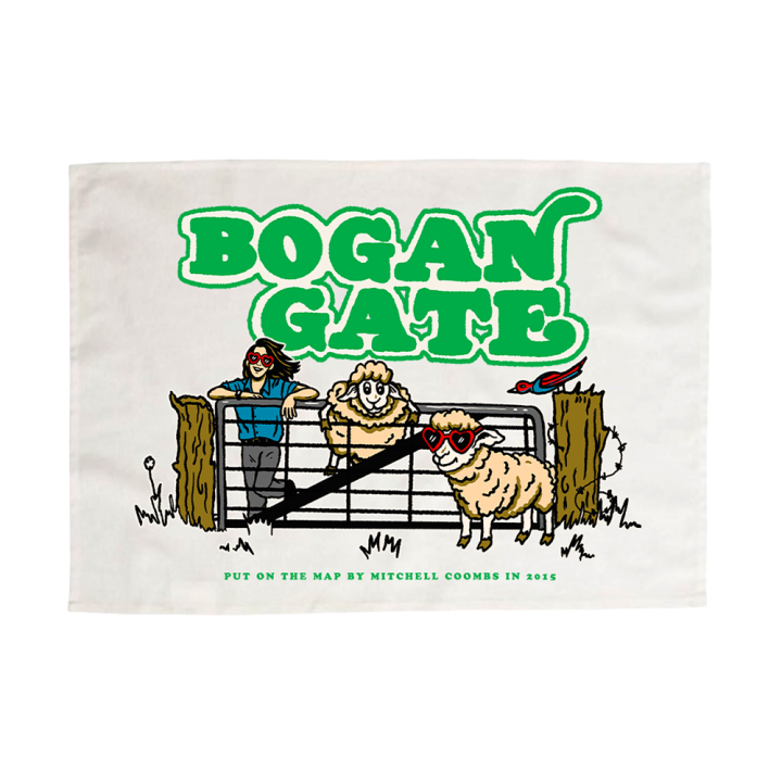 Bogan Gate Tea Towel