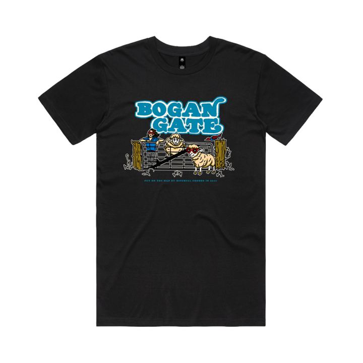 Bogan Gate Black Tshirt