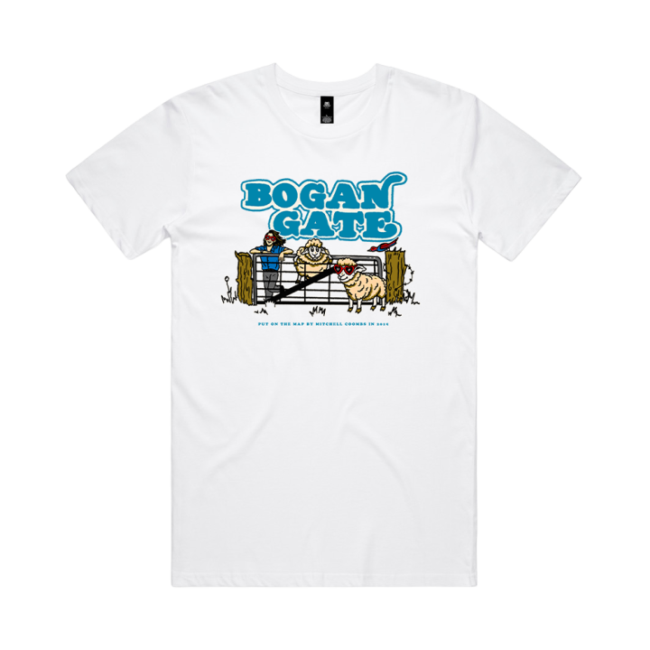 Bogan Gate White Tshirt