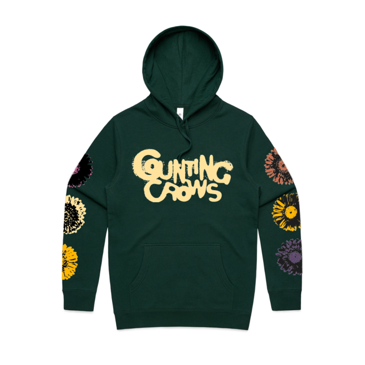 FLOWER PINE GREEN HOOD