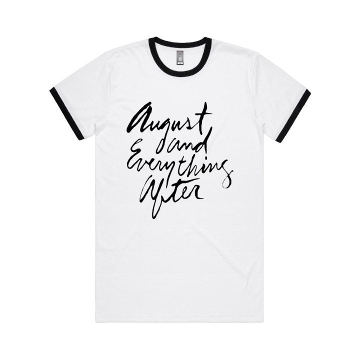 AUGUST WHITE/BLACK RINGER