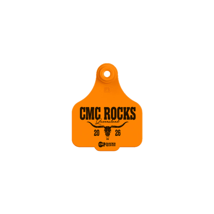 CMC 2026 Orange Cow Tag