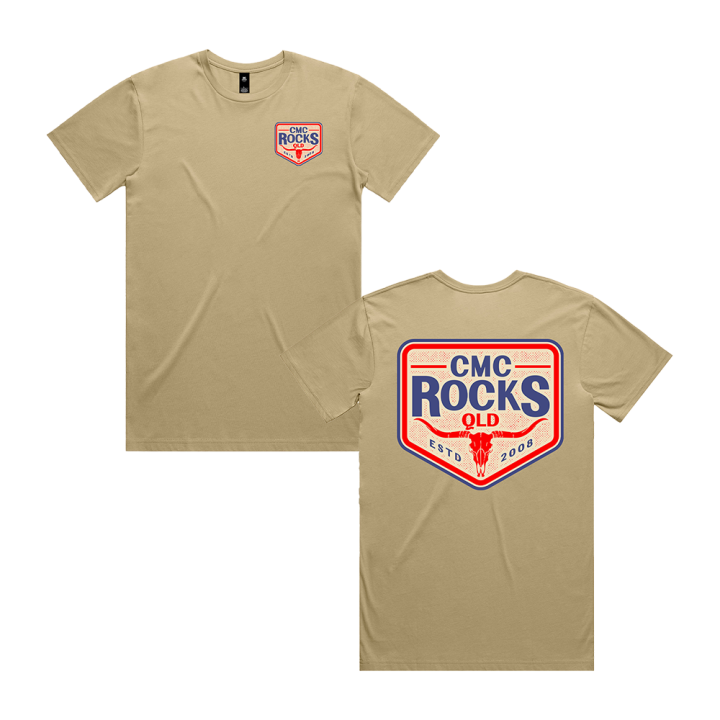 CMC 2026 Crest Unisex Sand Tshirt