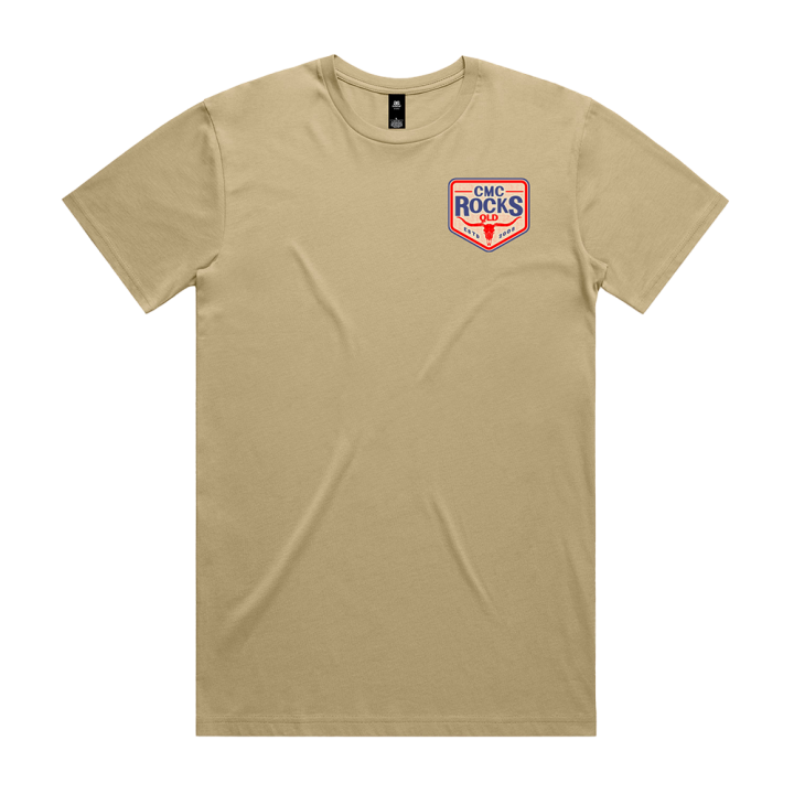 CMC 2026 Crest Unisex Sand Tshirt