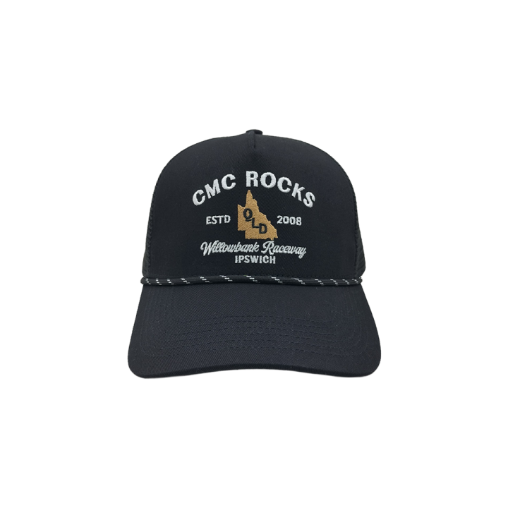 CMC Estd. 2008 Black Trucker Cap